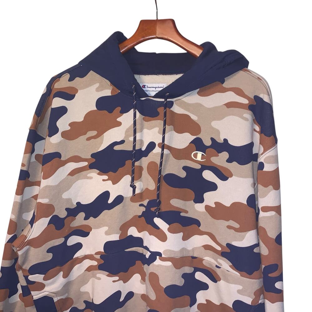 Champion camo hoodie size XL - Picture 3 of 10